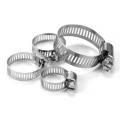 Factory manufactured Safety Fire pipe W4 SUS304 stainless steel heavy duty hose clamp 12.7mm